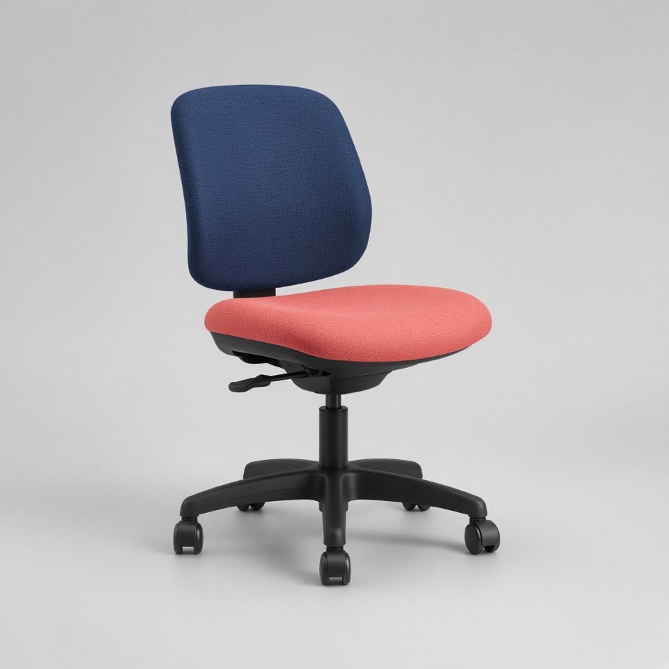 Color Block Task Chair