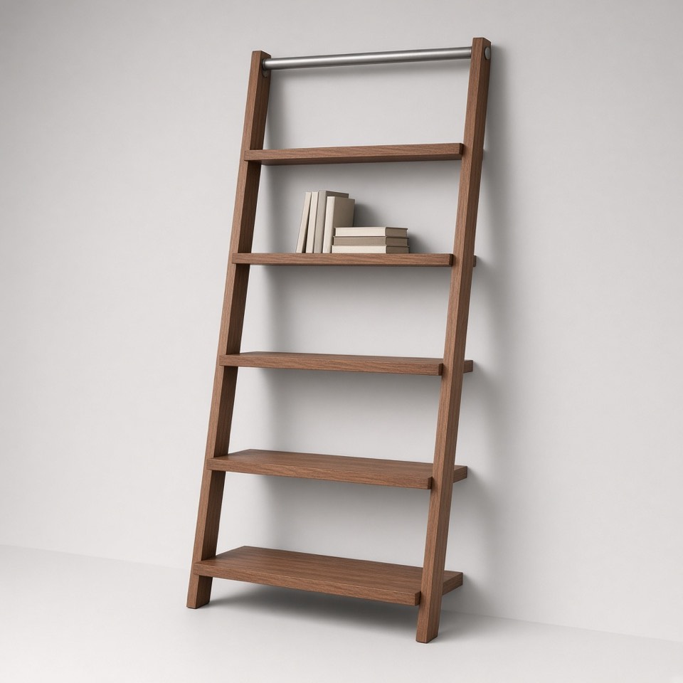 Ladder Leaning Shelf