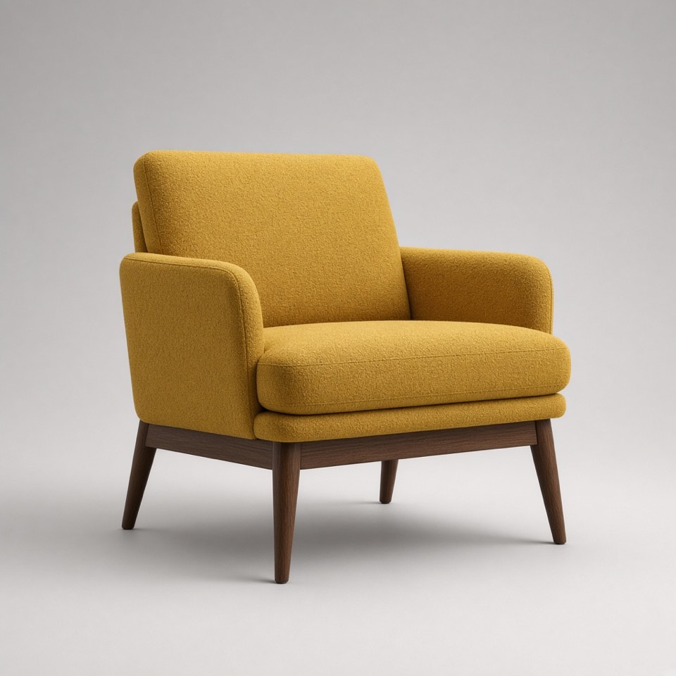 Mustard Lounge Chair