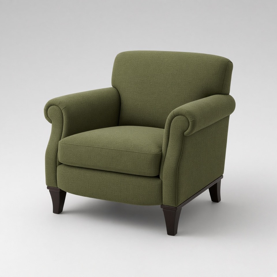 Olive Club Armchair
