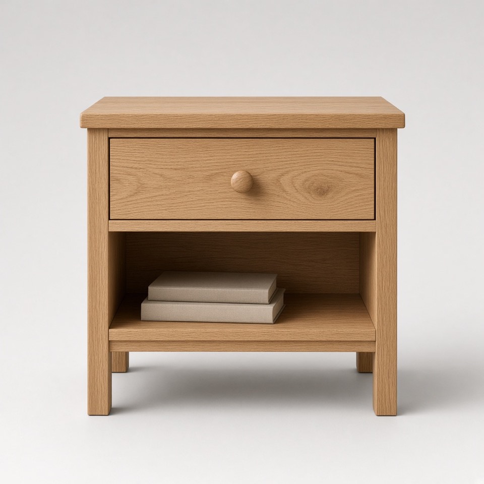 One Drawer Nightstand