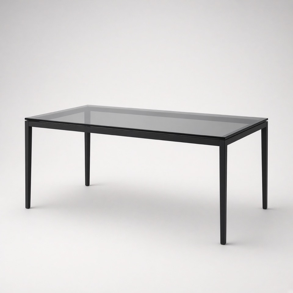 Smoked Glass Table