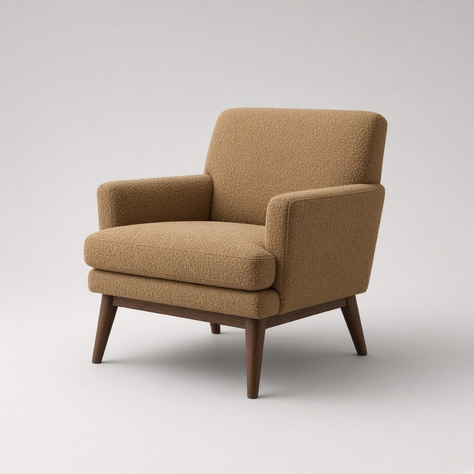 Tapered Leg Armchair