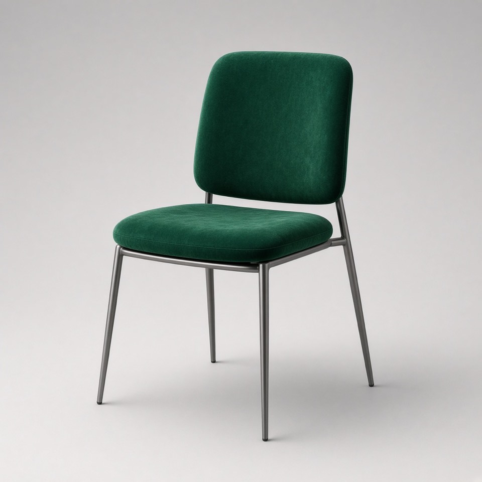 Velvet Bistro Chair