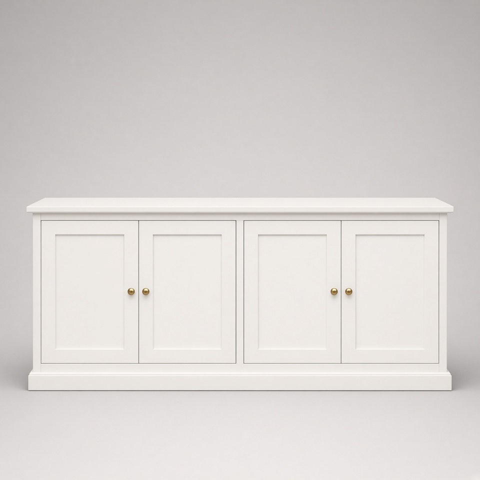 White Buffet Cabinet