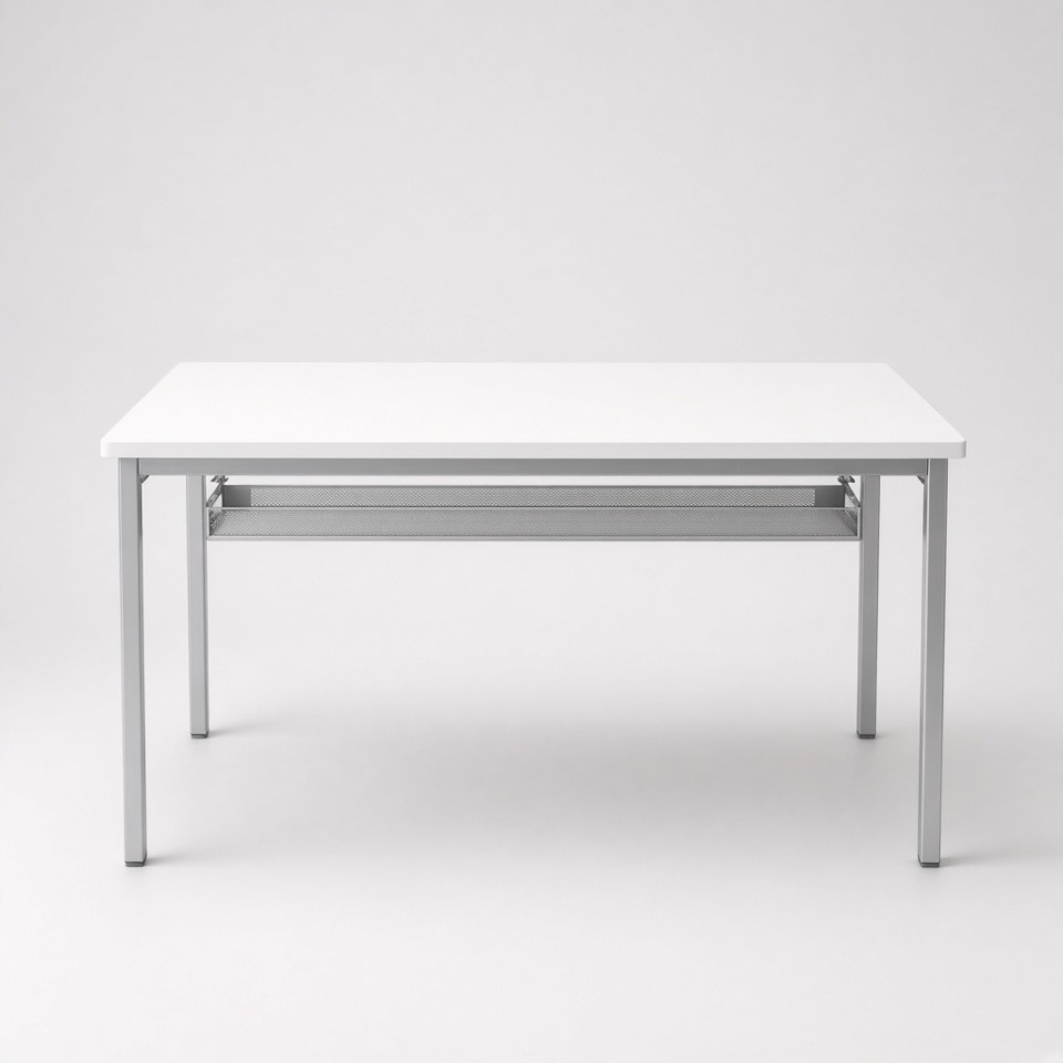 White Work Desk